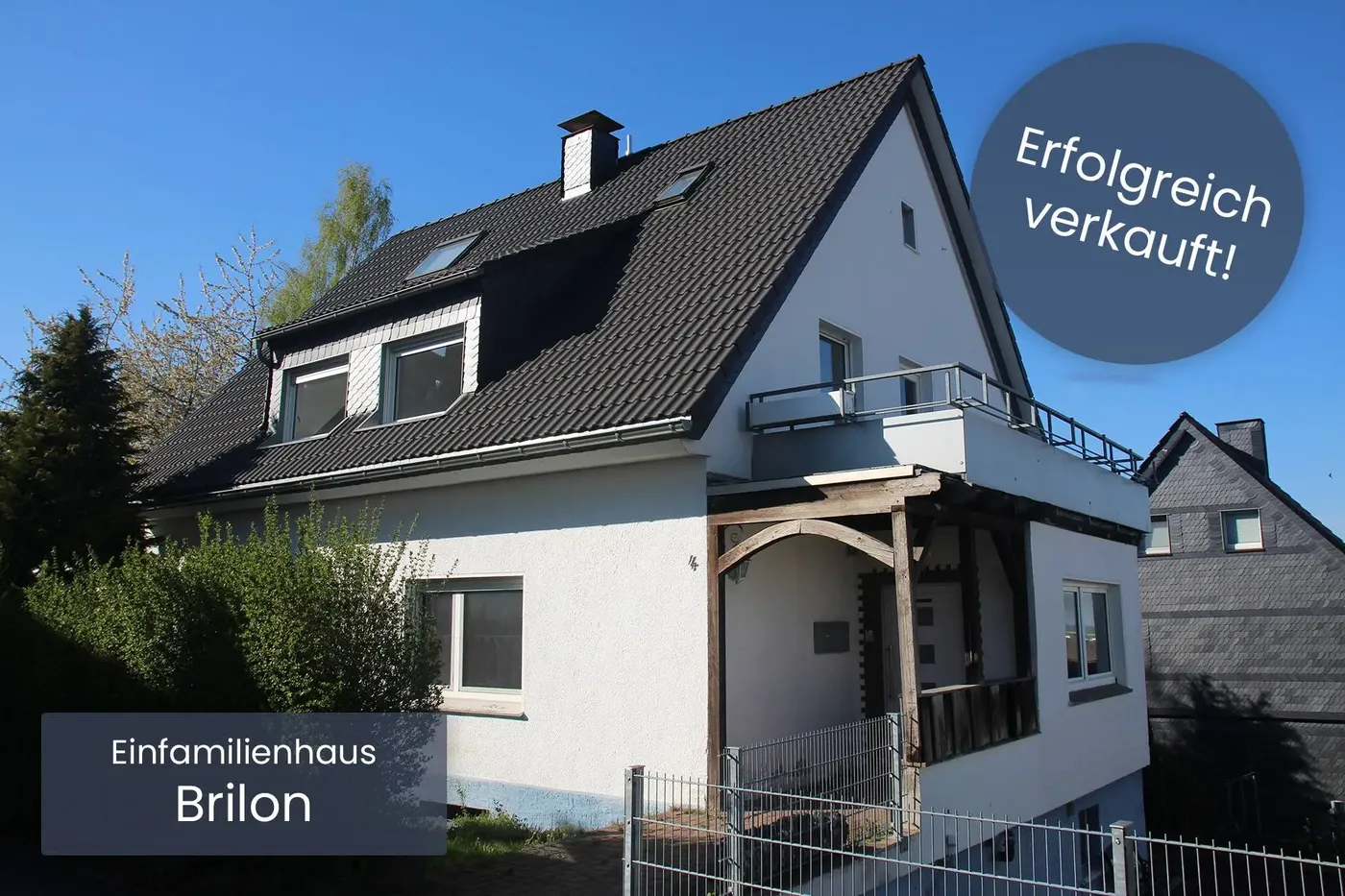 Erfolgreich vermittelt: Einfamilienhaus in Brilon