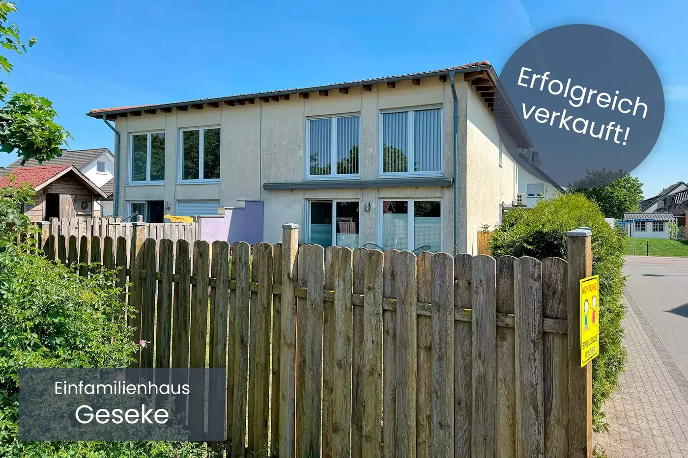 Erfolgreich vermittelt: Einfamilienhaus in Geseke