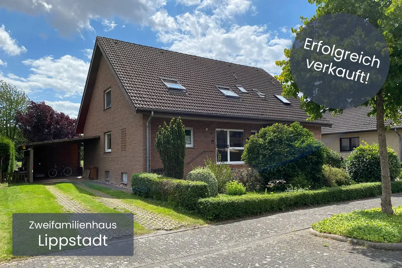 Erfolgreich vermittelt: Zweifamilienhaus in Lippstadt