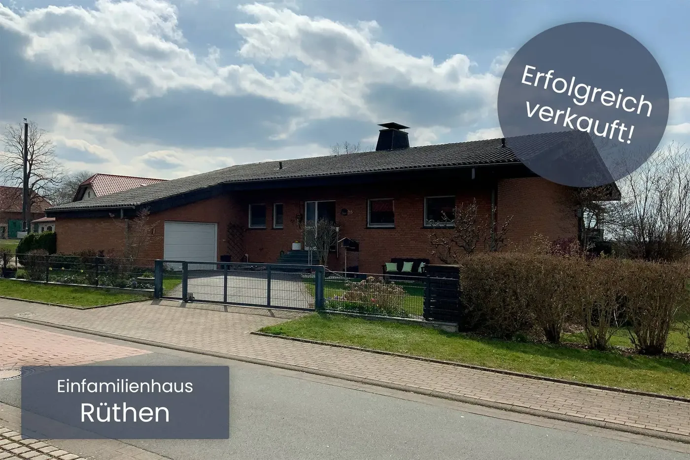 Erfolgreich vermittelt: Einfamilienhaus in Rüthen