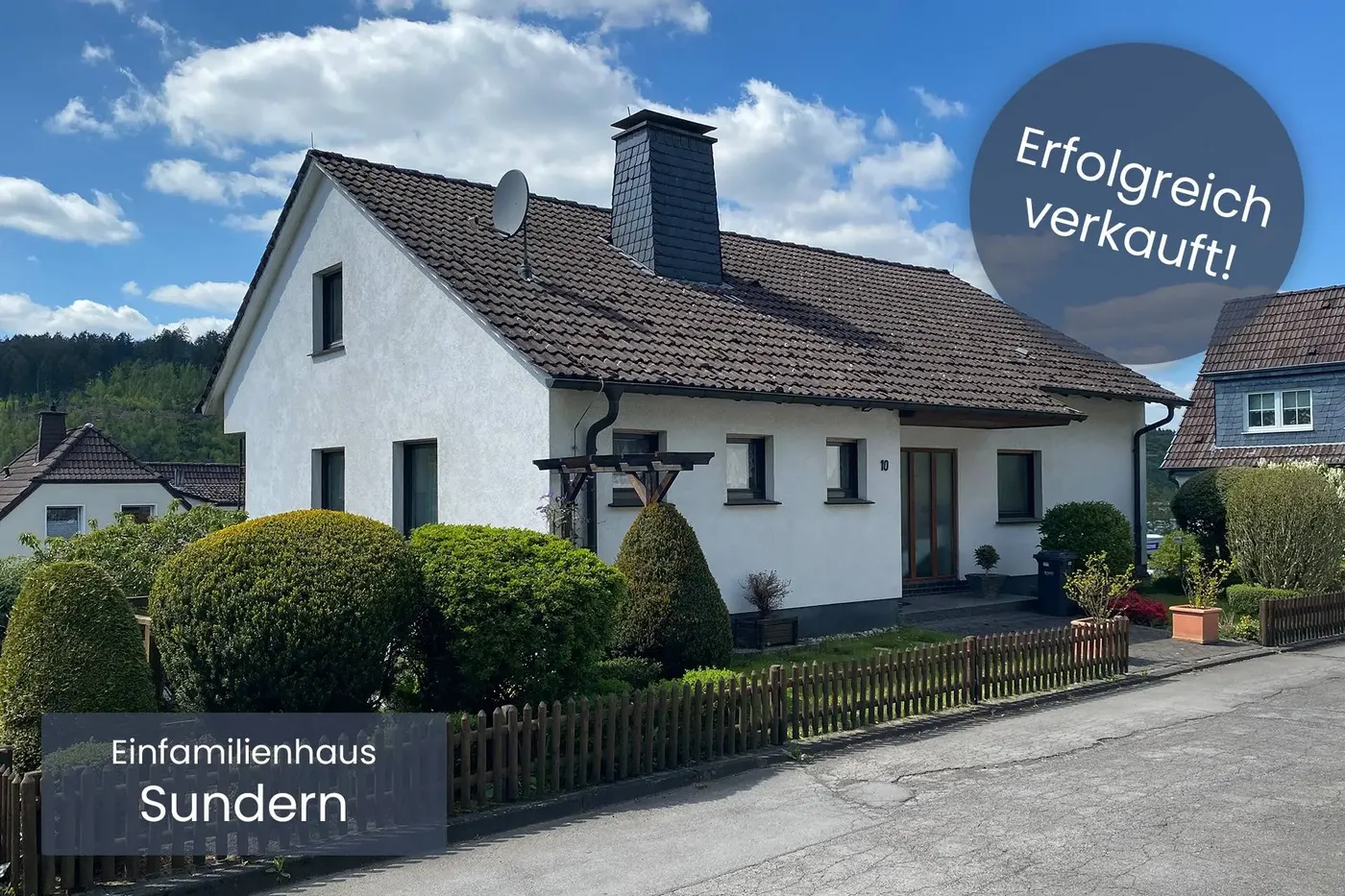 Erfolgreich vermittelt: Einfamilienhaus in Sundern