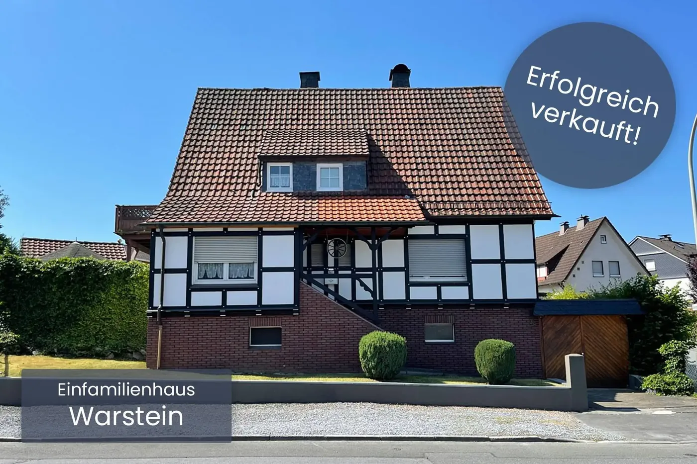 Erfolgreich vermittelt: Einfamilienhaus in Warstein