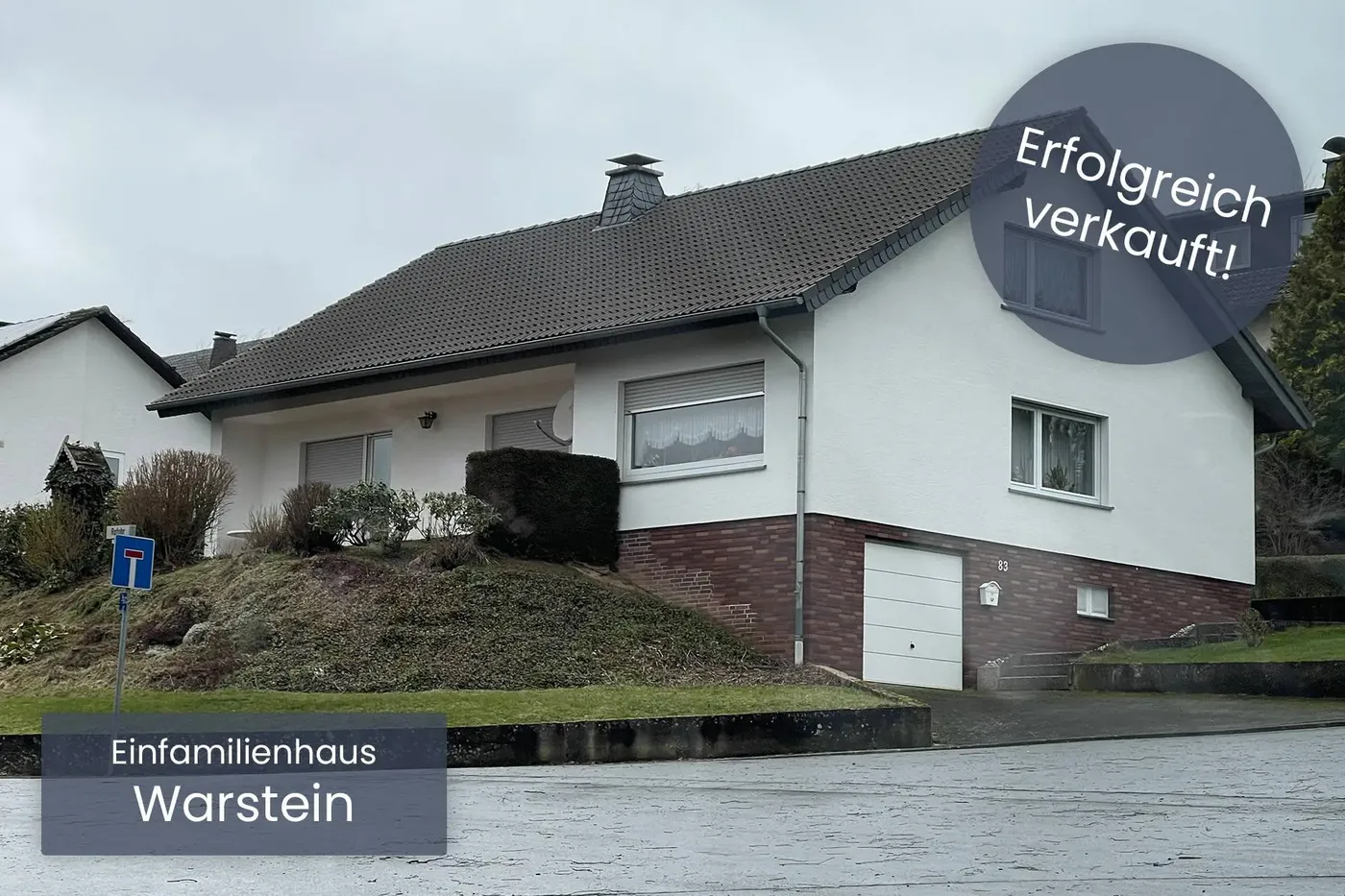 Erfolgreich vermittelt: Einfamilienhaus in Warstein