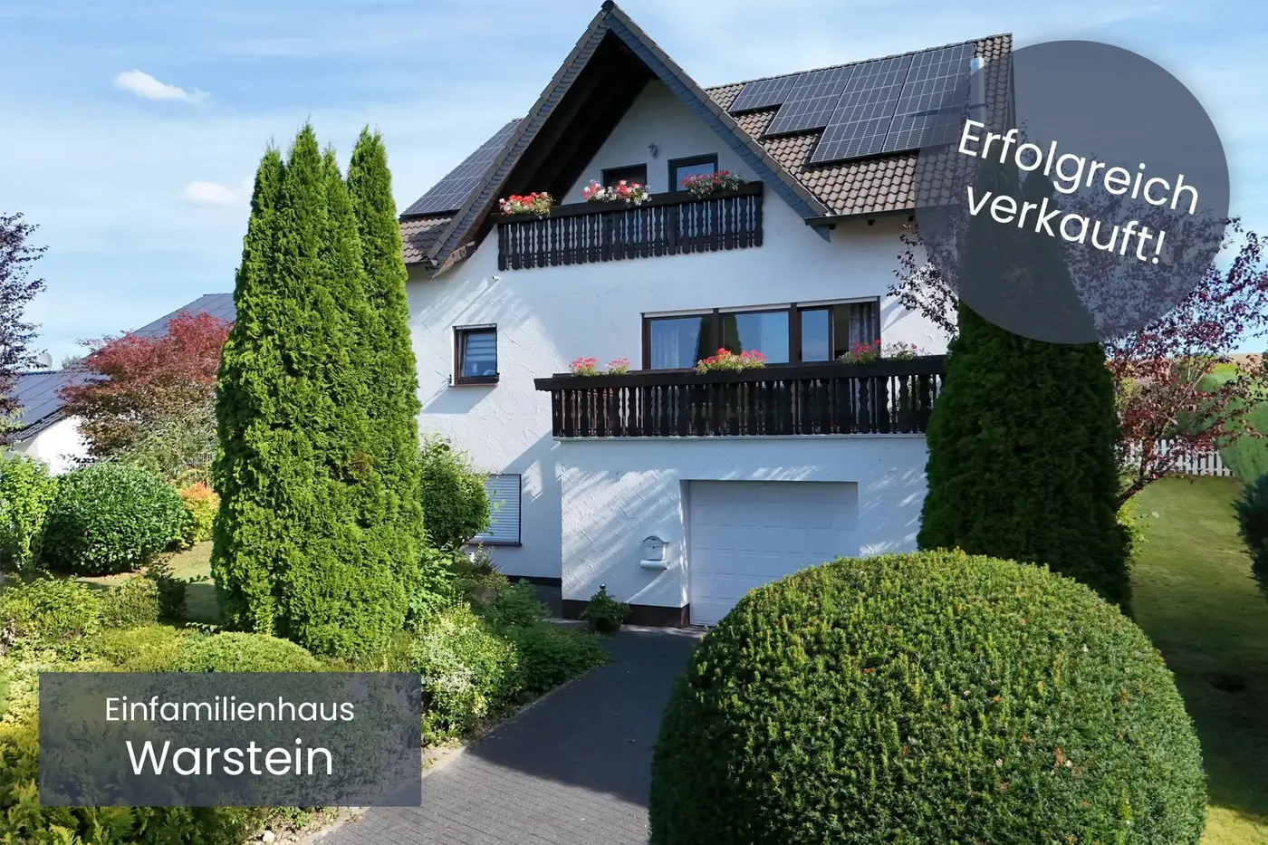 Erfolgreich vermittelt: Einfamilienhaus in Warstein