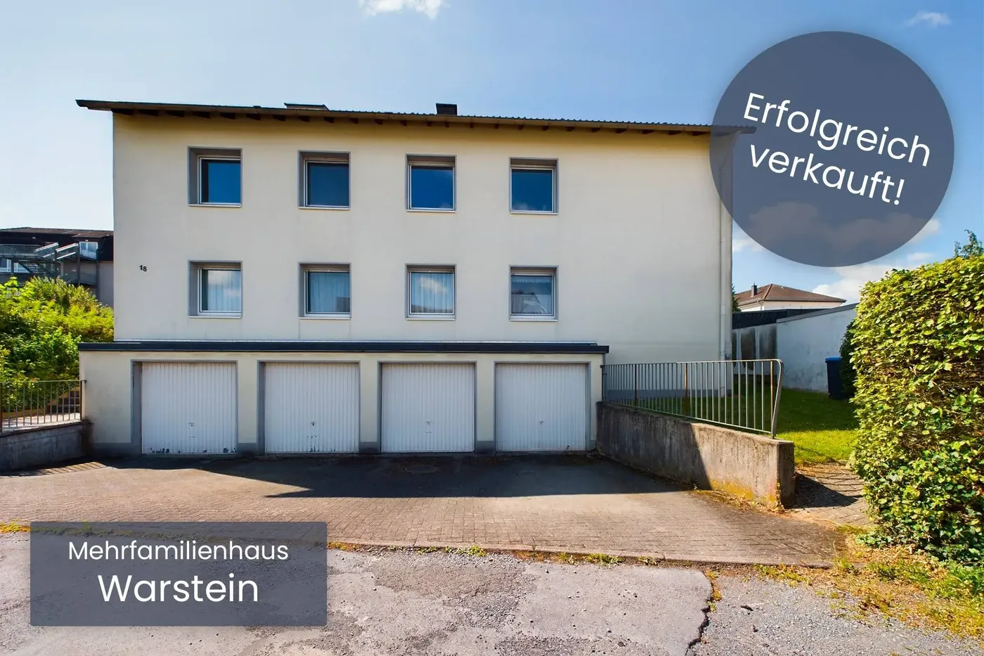 Erfolgreich vermittelt: Mehrfamilienhaus in Warstein