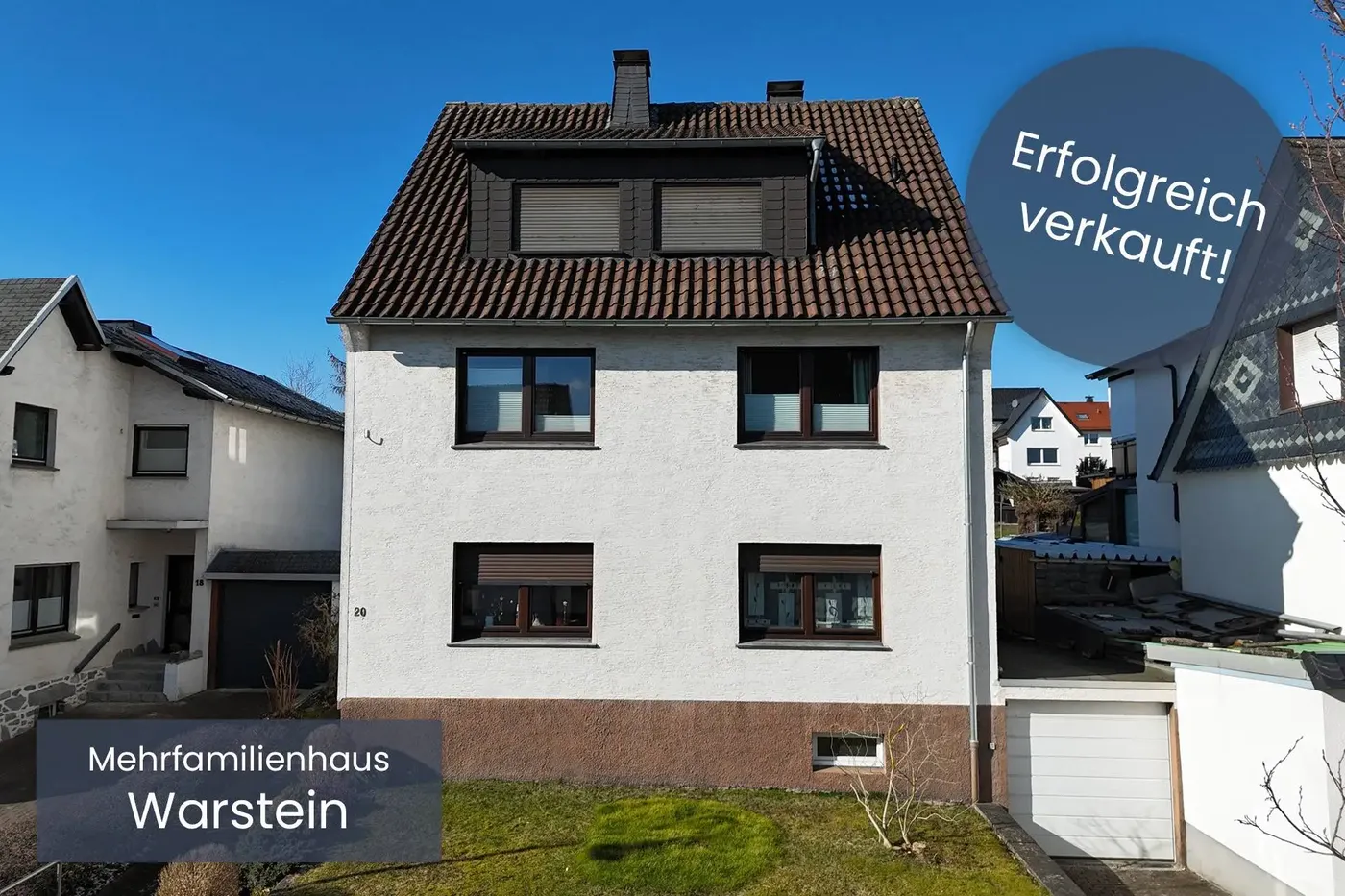 Erfolgreich vermittelt: Mehrfamilienhaus in Warstein