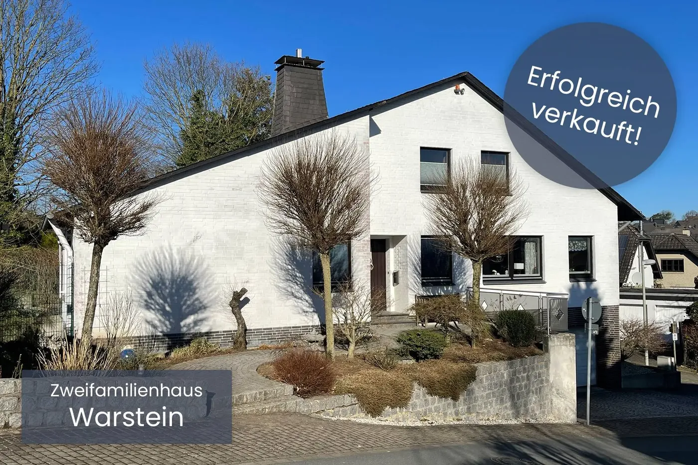 Erfolgreich vermittelt: Zweifamilienhaus in Warstein