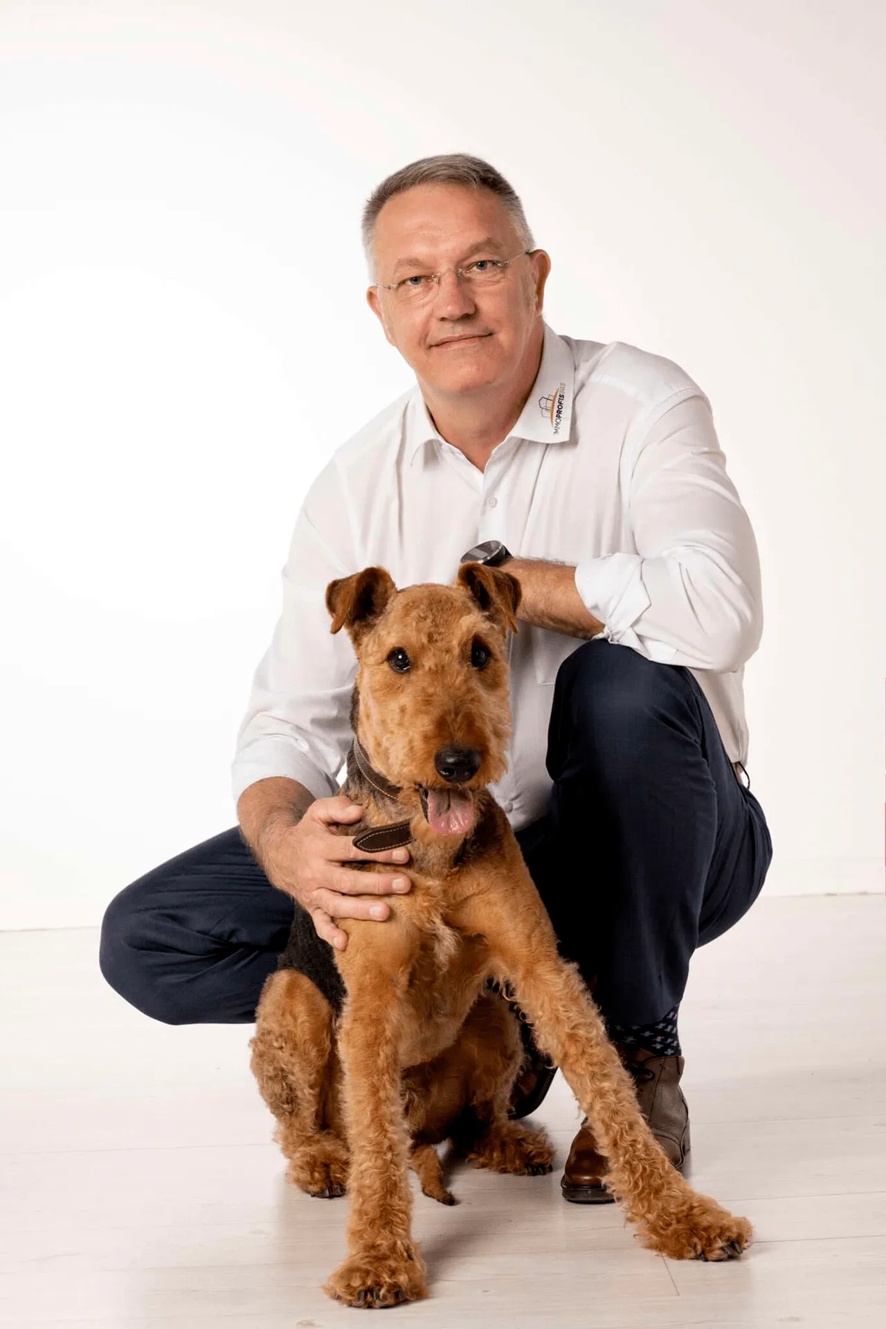 Michael Schellknecht mit Hund Argo